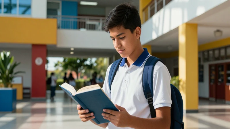 Joven mexicano, éxito académico y confianza