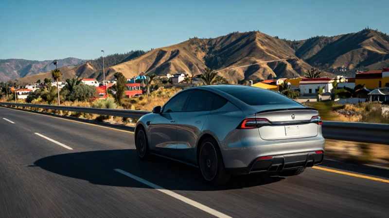 Coche moderno en Puebla con estilo cinemático