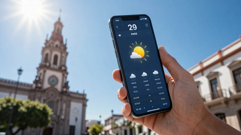 Clima actual de Benito Juárez