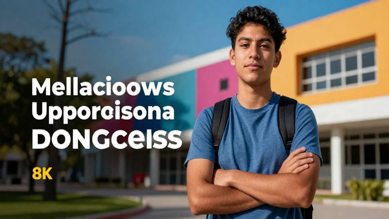 Joven mexicano muestra confianza y progreso
