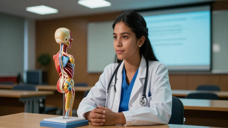 Estudiante mexicano atractivo en una universidad moderna