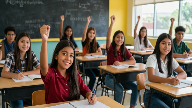 Jóvenes mexicanos celebran su éxito académico