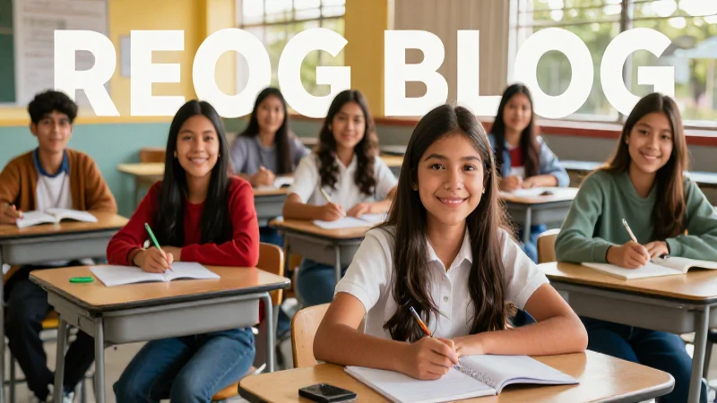 Estudiantes mexicanos exitosos en un aula vibrante