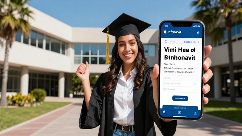 Imagen de estudiante y cómo cambiar el correo Infonavit