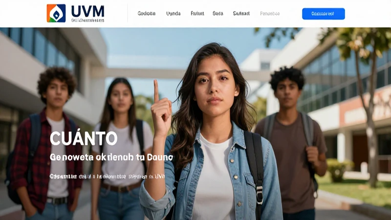 Estudiante mexicano busca beca del 100% en la UVM