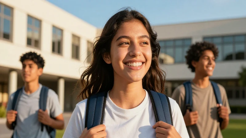Éxito estudiantil mexicano vibrante y dinámico