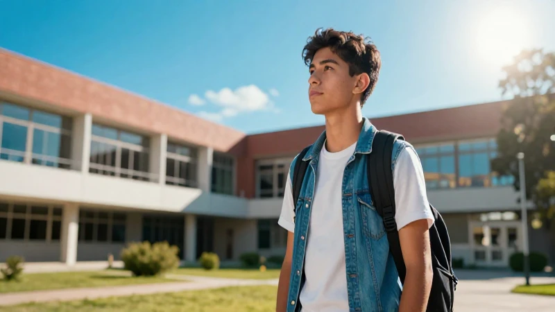 Estudiante mexicano con visión de futuro