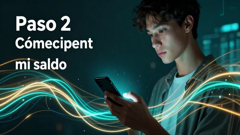 Sigue instrucciones para consultar tu saldo