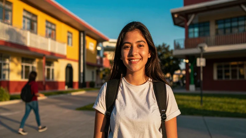 Estudiantes mexicanos celebran el éxito académico