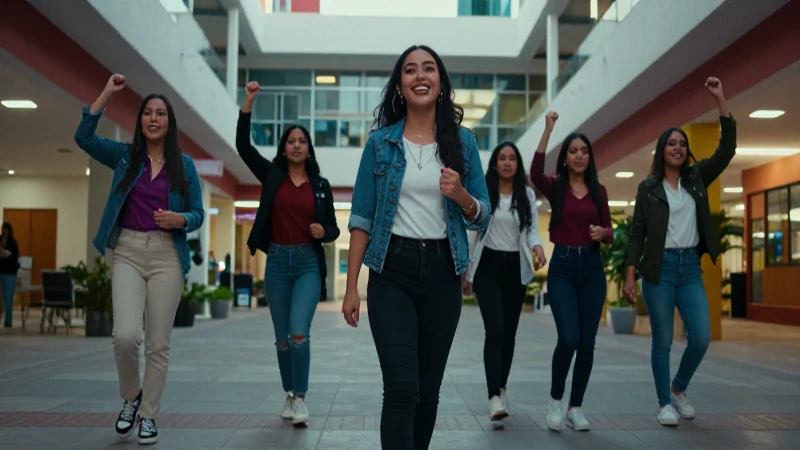 Estudiantes mexicanos logran éxito en campus moderno