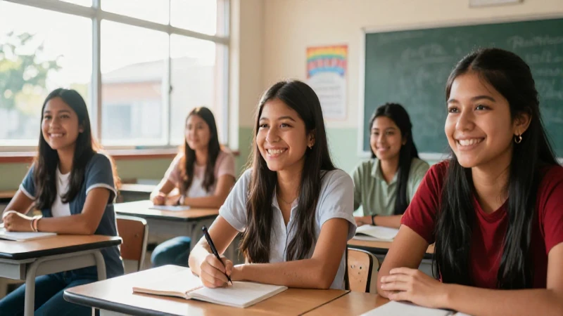 Estudiantes mexicanos logran éxito en aula moderna