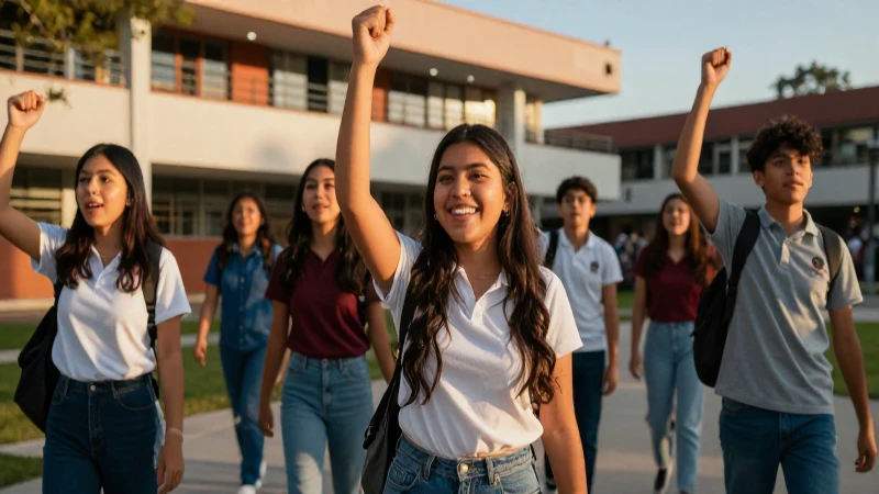 Energía mexicana en un campus moderno y exitoso