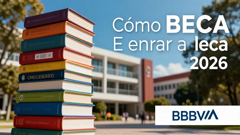 Cómo ganar la beca BBVA 2026