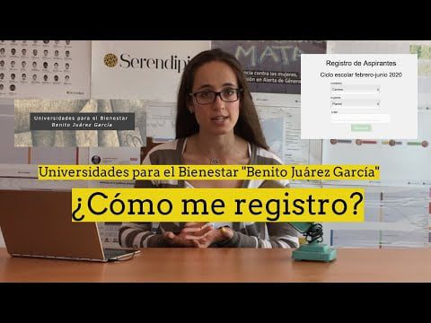 Cómo entrar a la Universidad del bienestar
