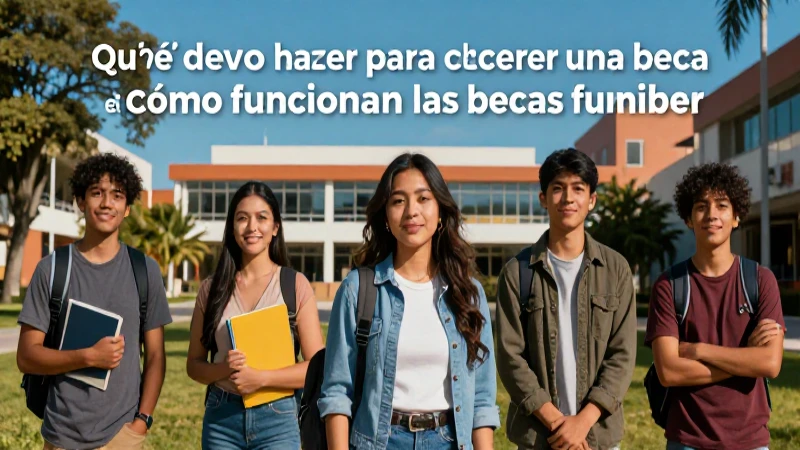 Estudia y aplica para ganar una beca