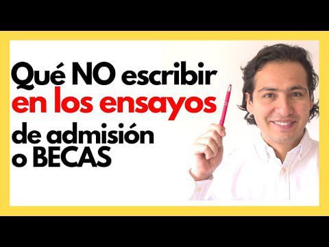 Cómo hacer un ensayo para obtener una beca