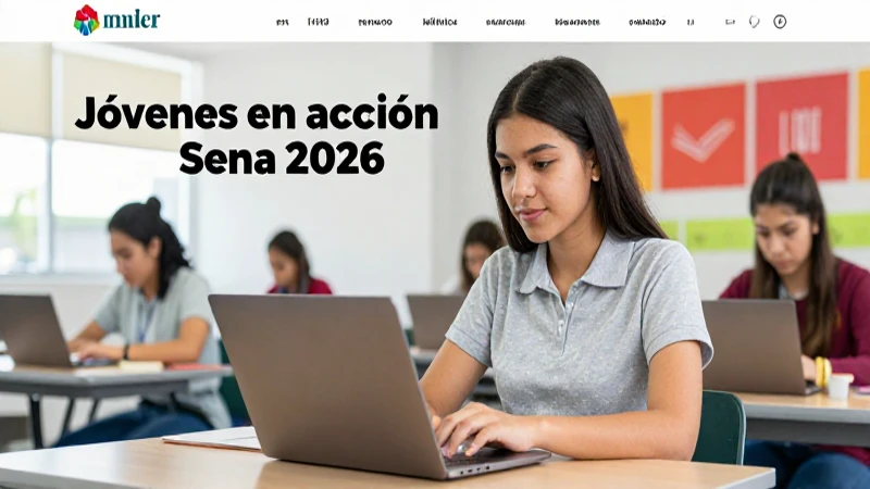 Inscripción a Jóvenes en Acción 2026 SENA
