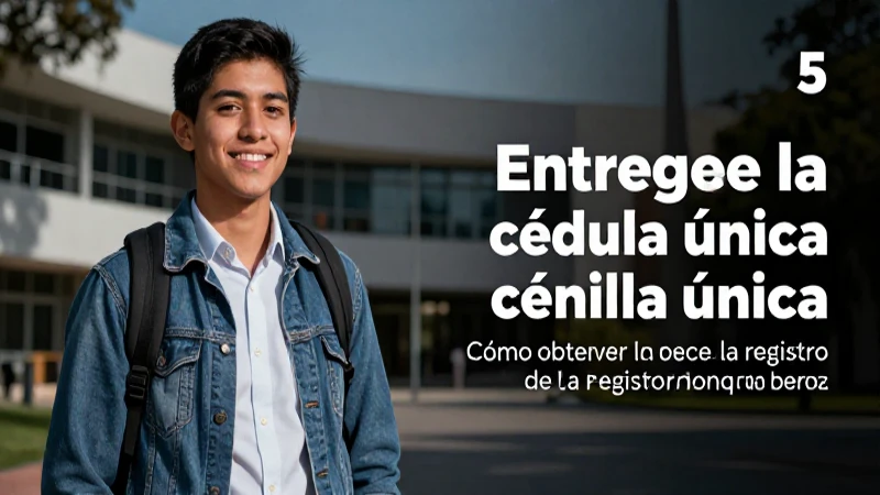 Obtención de la cédula única de beca Benito Juárez