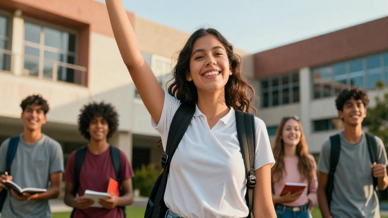 Joven mexicano triunfa en campus vibrante