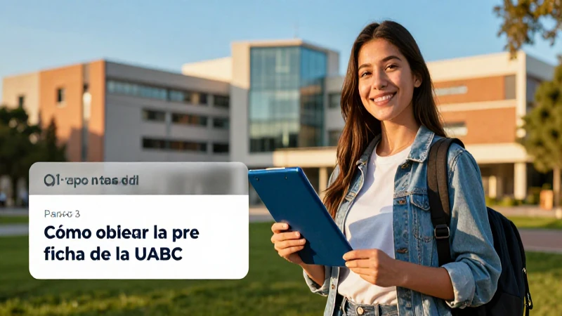 Paga la pre-ficha de la UABC