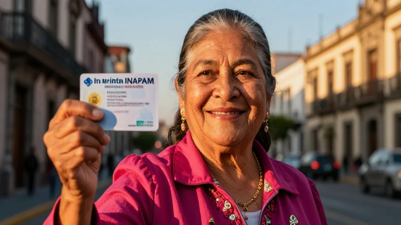 Requisitos para obtener la tarjeta INAPAM en CDMX