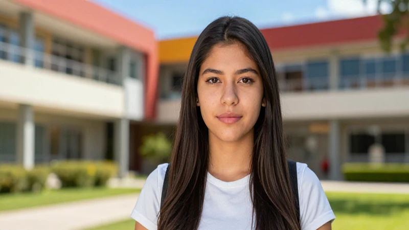 Estudiante mexicano con futuro brillante