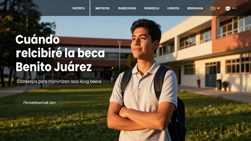 Consejos clave para beca Benito Juárez