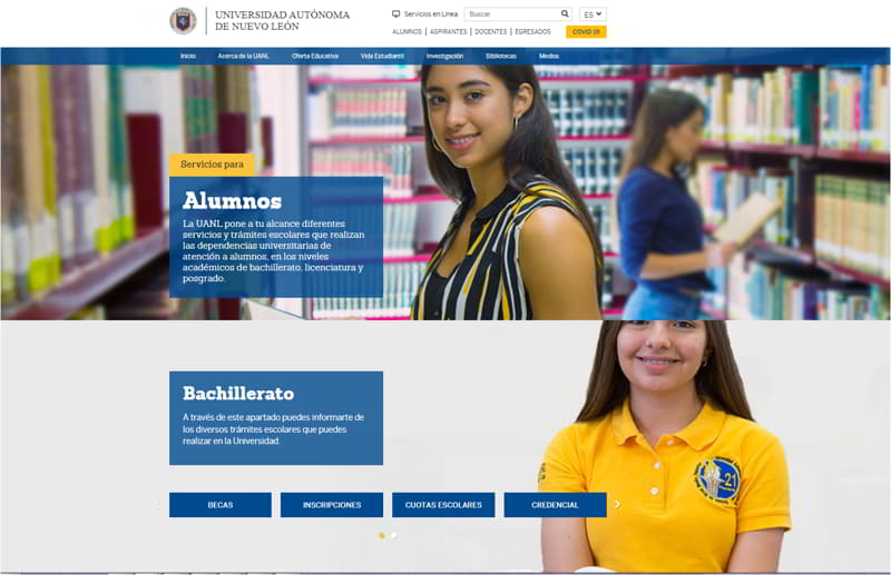 como puedo registrarme en el sitio web de la uanl