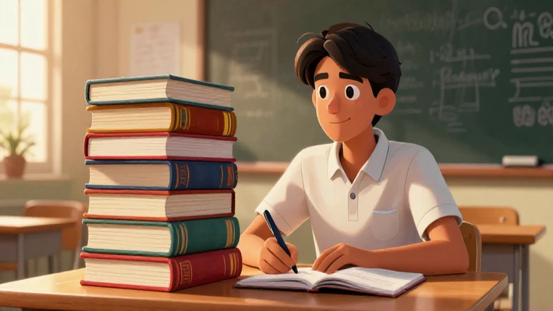 Estudiante mexicano moderno en aula vibrante