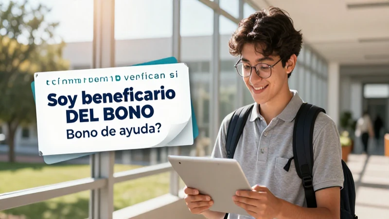 Verifica tu elegibilidad para el bono de ayuda