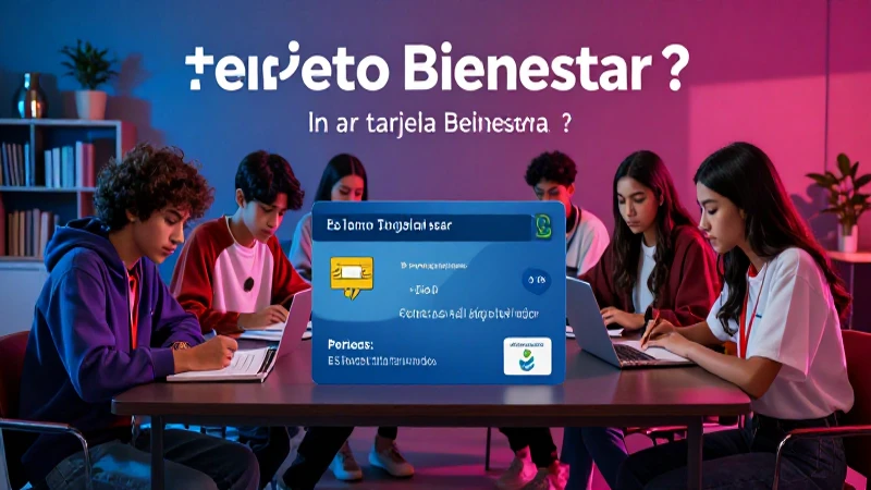 Consulta el estado de tu saldo en la tarjeta Bienestar