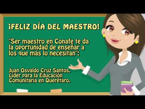 como puedo ser maestra de conafe