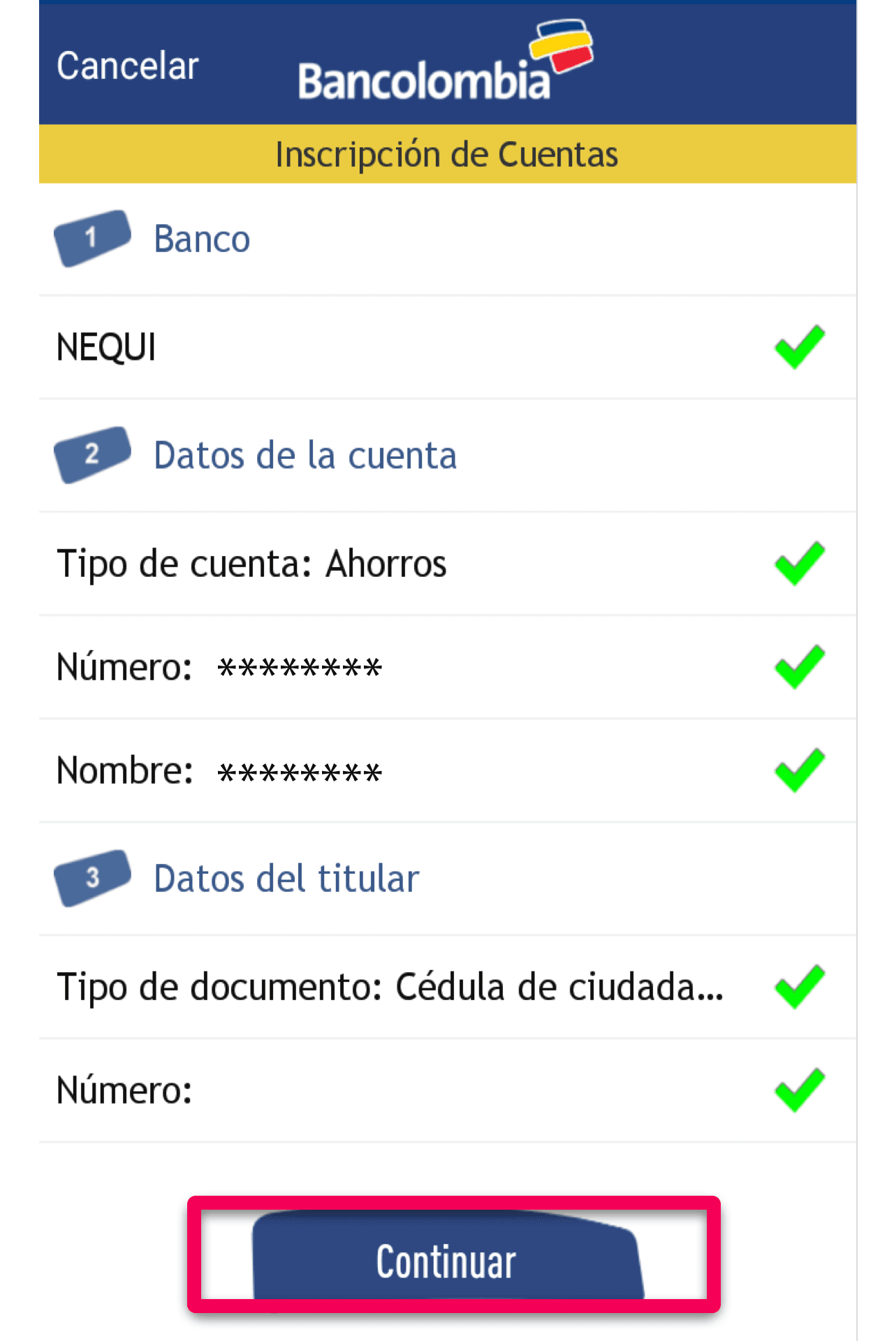 ¿Cómo puedo transferir mi beca a otra cuenta bancaria?