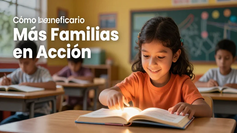 Beneficios y requisitos de Más Familias en Acción