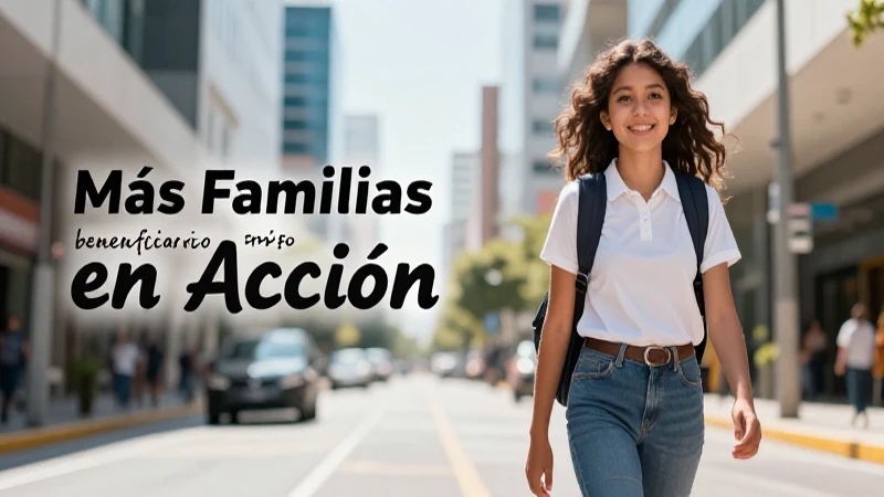 Consulta de beneficios para Más Familias en Acción