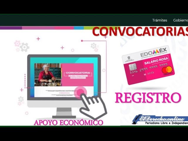 como realizar el tramite en linea para el salario rosa en