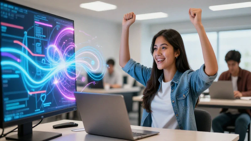Estudiante mexicano triunfa en hub tecnológico vibrante
