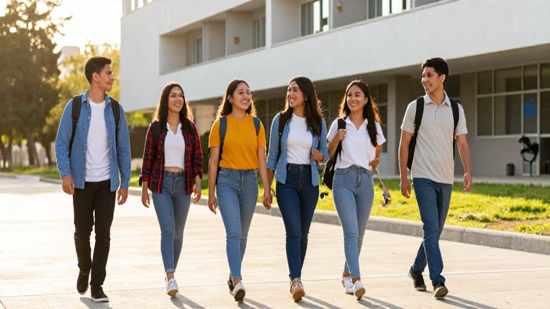 Estudiantes felices simbolizan éxito académico