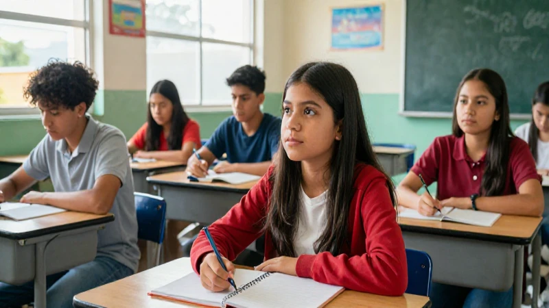 Éxito educativo mexicano vibrante y moderno