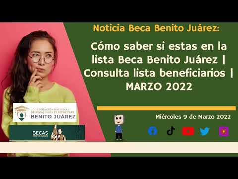 Cómo saber si mi escuela es beneficiaria de la beca Benito Juárez