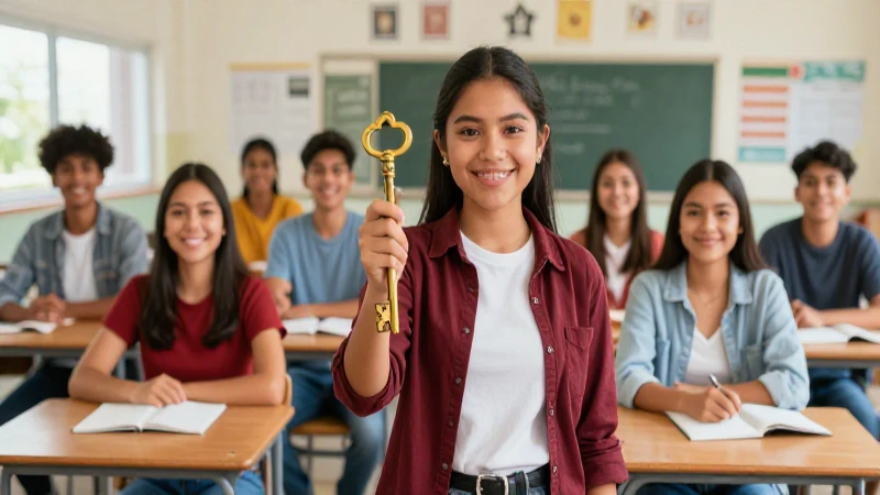 Jóvenes mexicanos aprenden con clave del conocimiento