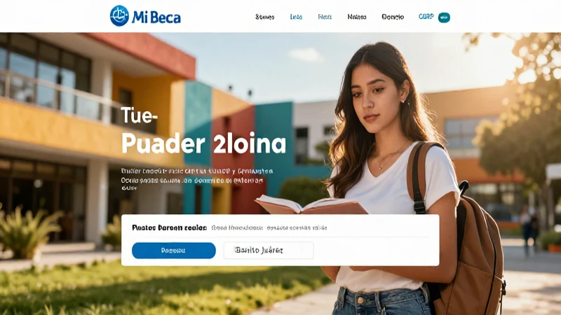 Cómo puedo sacar una cita en el sistema Mi Beca Benito Juárez 12 Joven mexicana busca oportunidades educativas