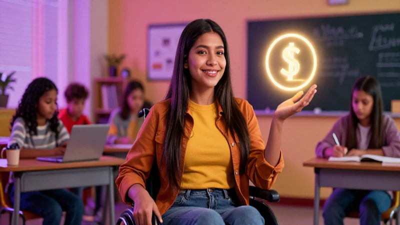 Estudiante mexicano diverso, oportunidad de aprendizaje vibrante