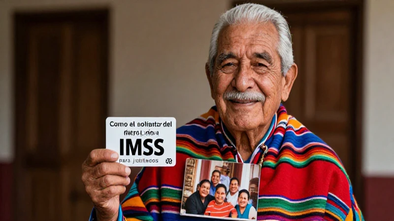 Requisitos del tarjetón IMSS para jubilados