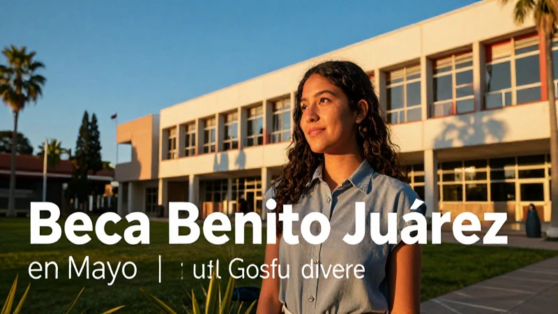 Fechas de solicitud de beca Benito Juárez en mayo