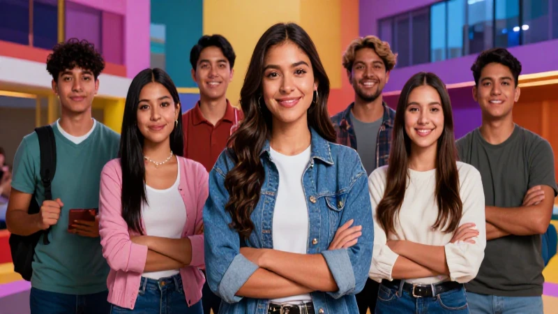 Estudiantes mexicanos exitosos en un estudio moderno