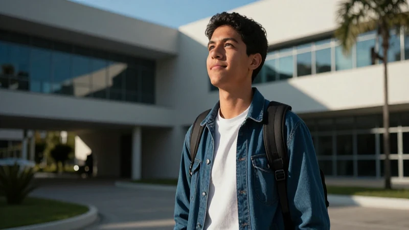 Estudiante mexicano busca saber el estatus de su beca