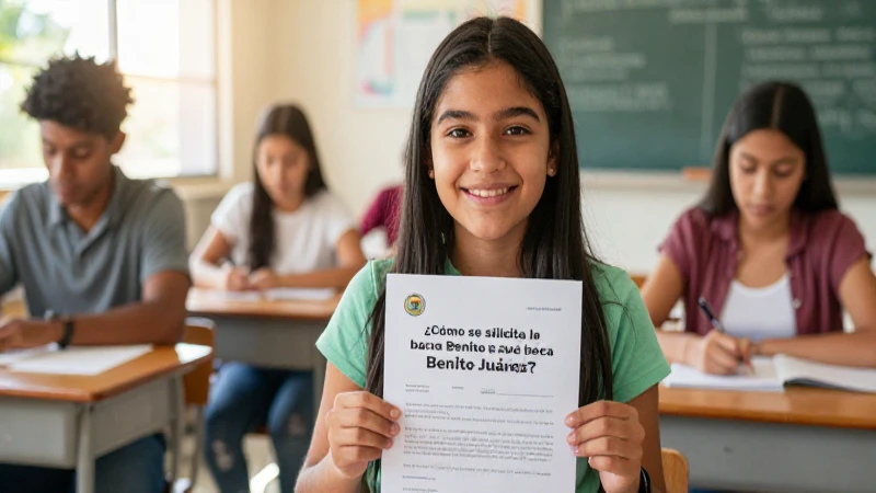 Consulta sobre beca Benito Juárez