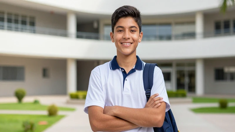 Estudiante mexicano de secundaria busca comprar uniforme en Sonora