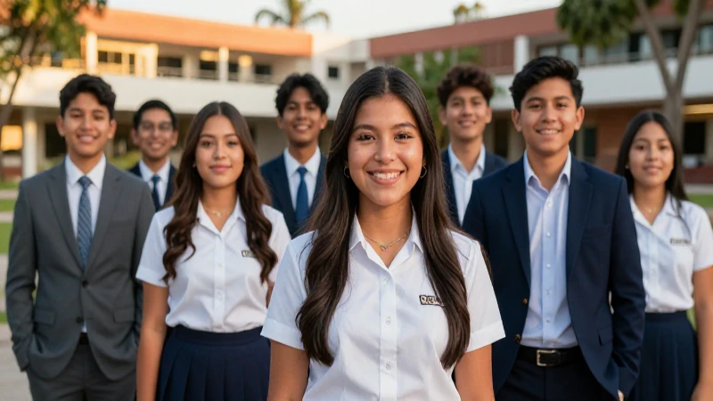Estudiantes mexicanos celebran su logro en la universidad